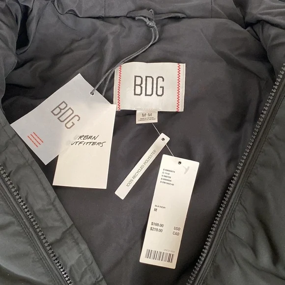 Urban Outfitters Long Puffer Jacket Coat - Picture 10 of 16